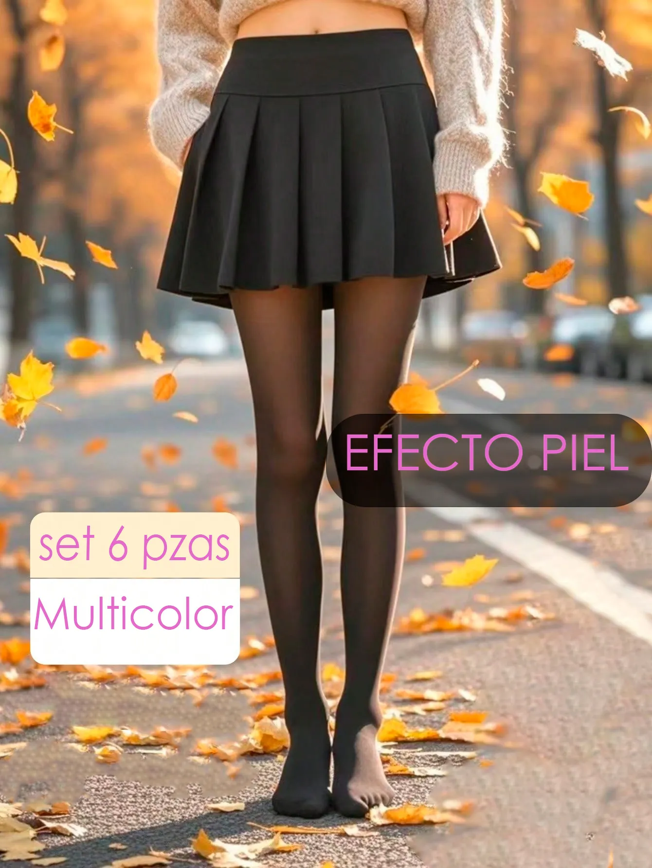 3307-UNI-NEGRO 6 PIEZAS 4682